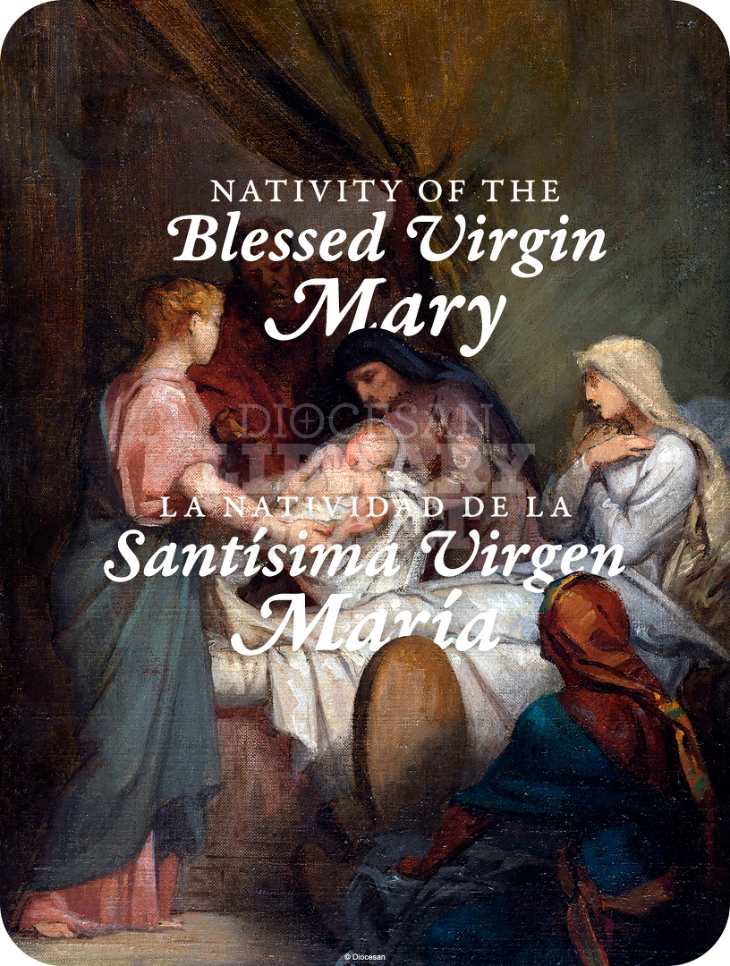 Nativity Of The Blessed Virgin Mary Bilingual : Full Page