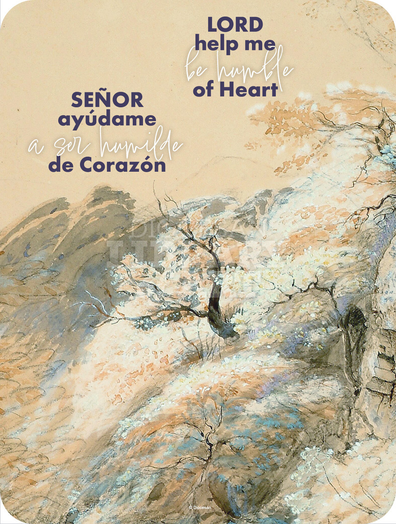 Lord, Help Me be Humble at Heart. Bilingual, Contemporary : Full Page