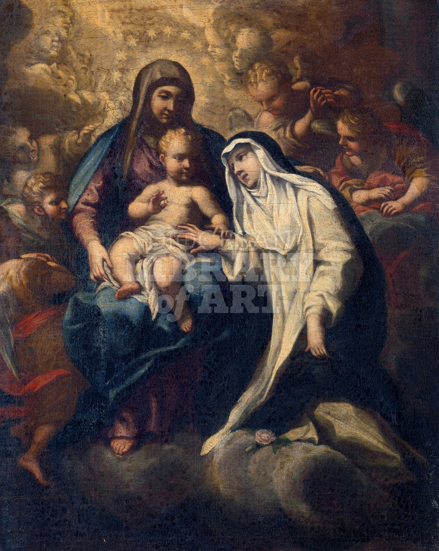 The Mystical Marriage of Saint Rosa da Lima