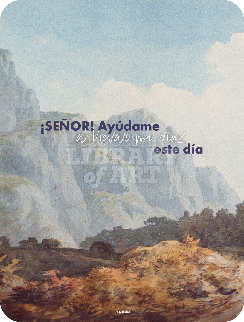 Lord! Help me to Carry my Cross. Spanish, Contemporary : Full Page