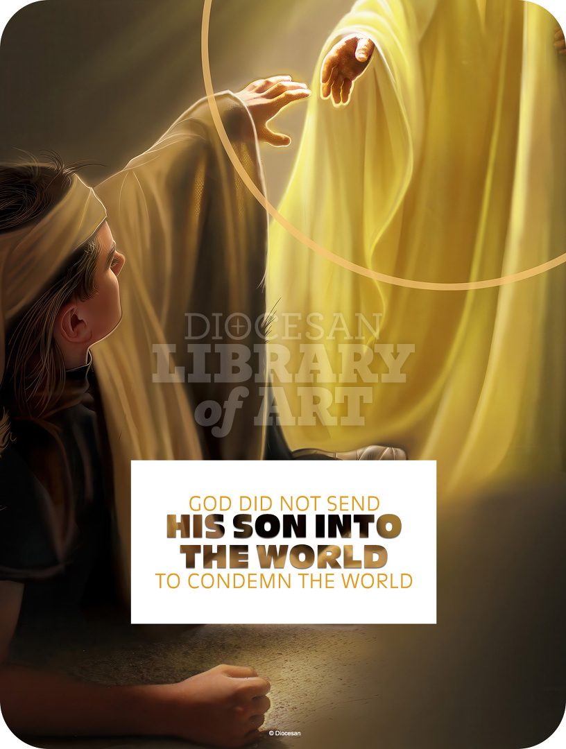 God Did Not Send His Son. Vibrant : Full Page