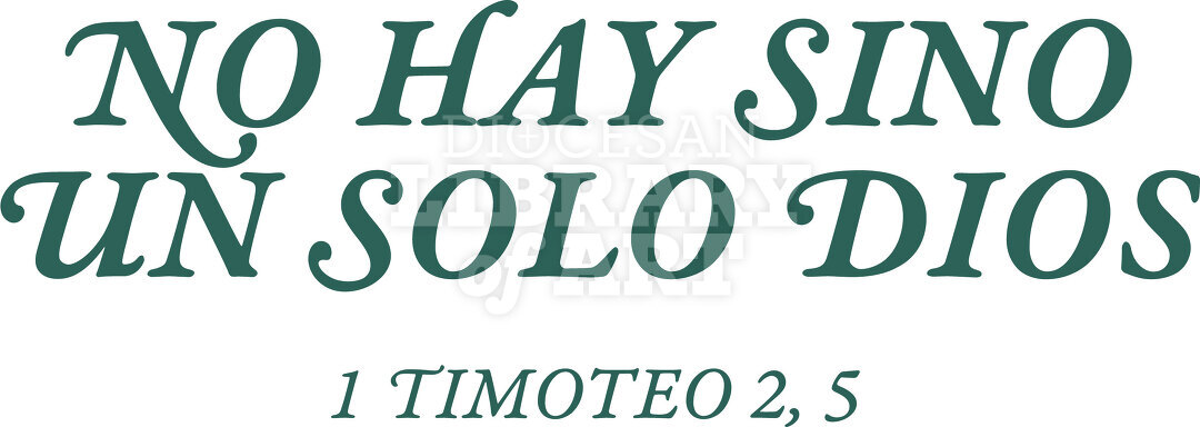 No Hay Sino Un Solo Dios