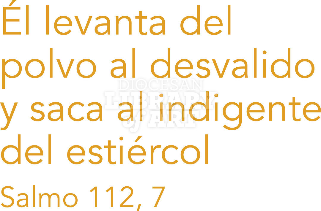 Él levanta del polvo al desvalido y saca al indigente del estiércol.