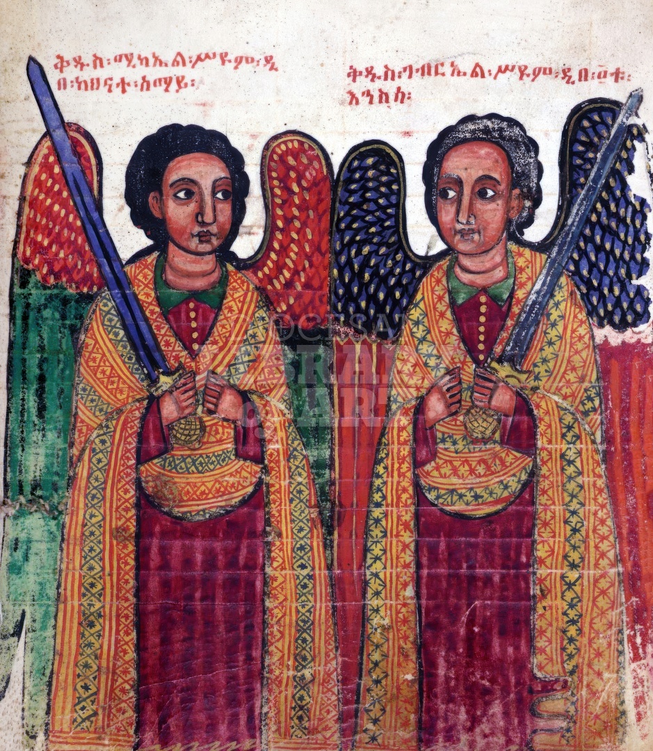 Archangels Michael and Gabriel