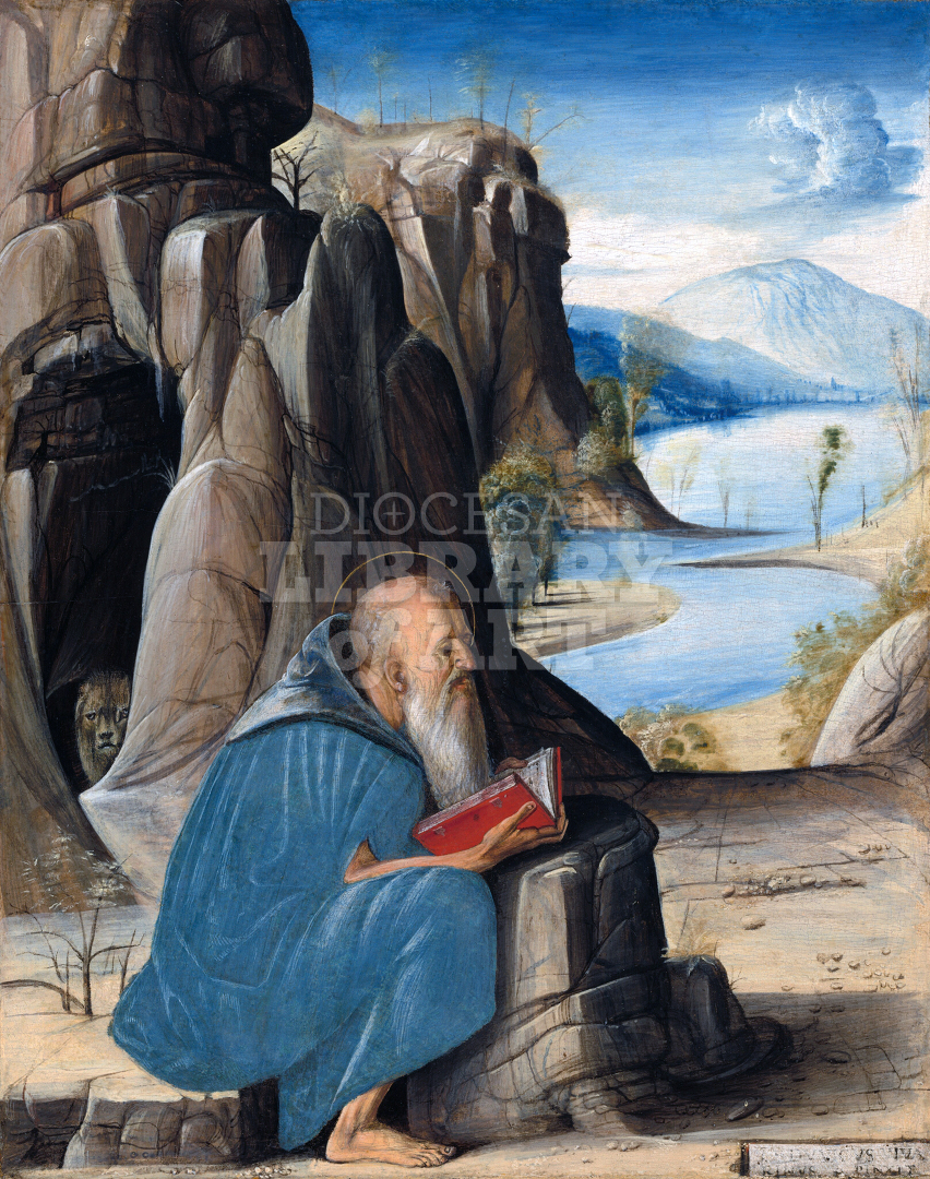 Saint Jerome Reading
