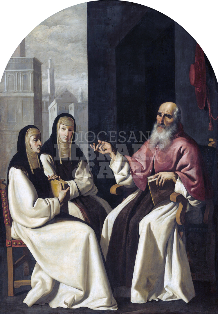 Saint Jerome with Saint Paula and Saint Eustochium