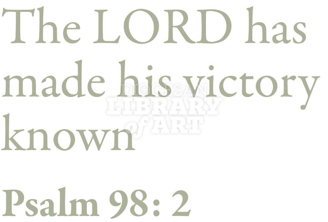 The LORD has made his victory known