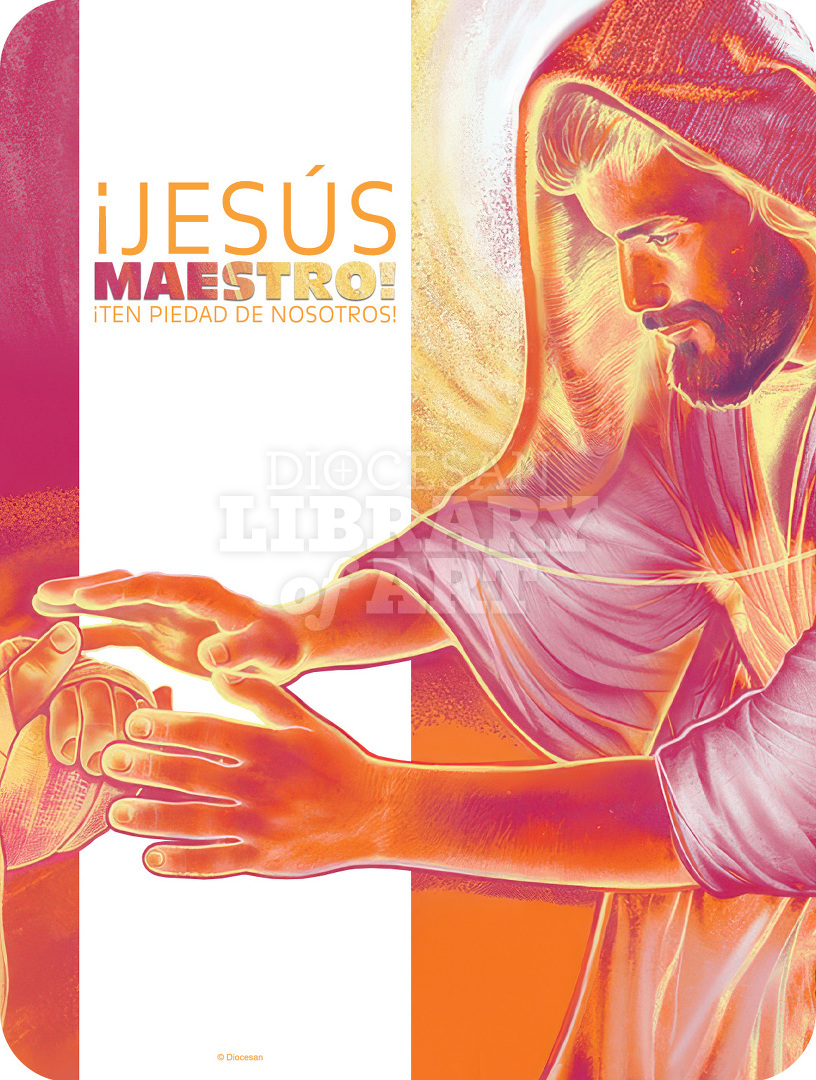 Jesus, Master! Spanish, Vibrant : Full Page