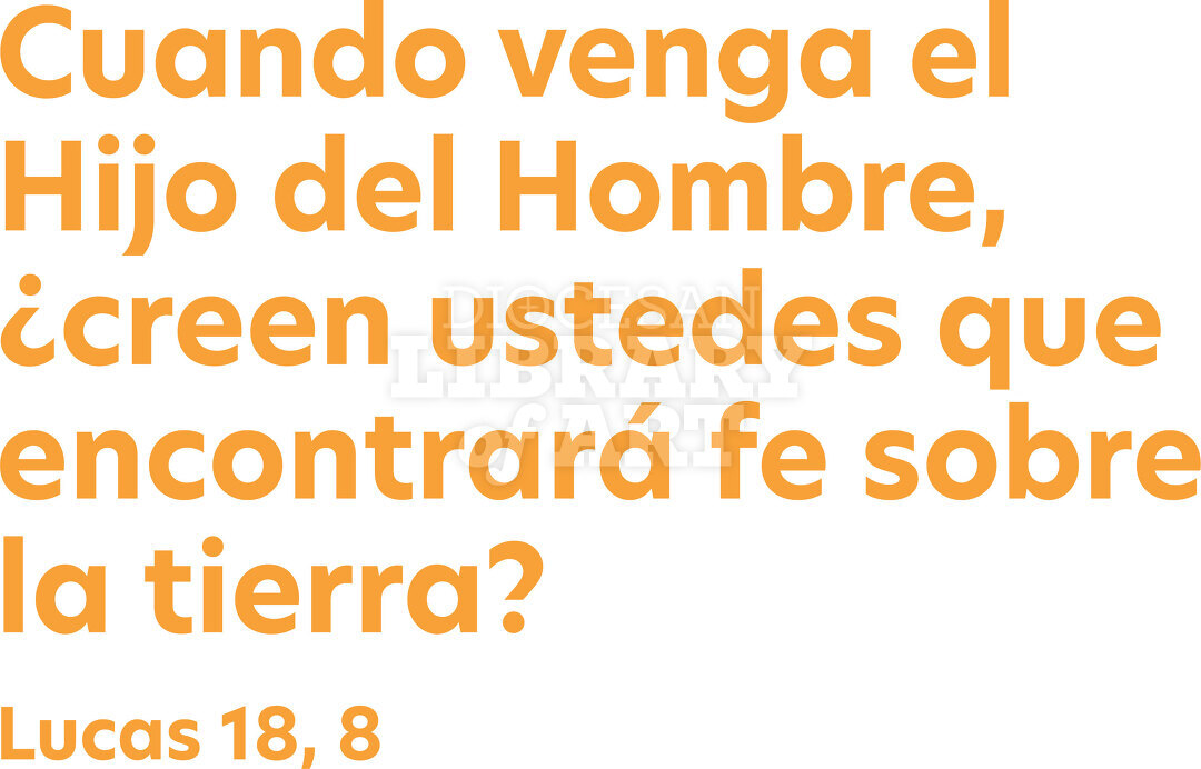 Cuando venga el Hijo del Hombre