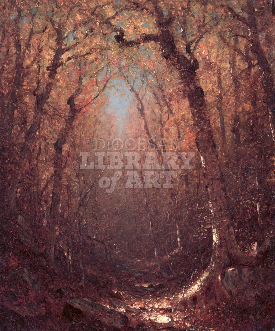 Autumn, a Wood Path