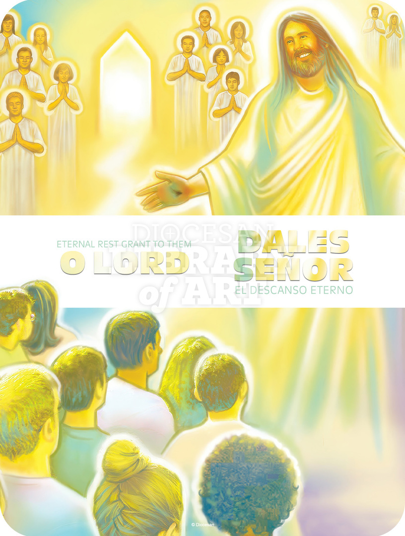 Eternal Rest. Bilingual, Vibrant : Full Page