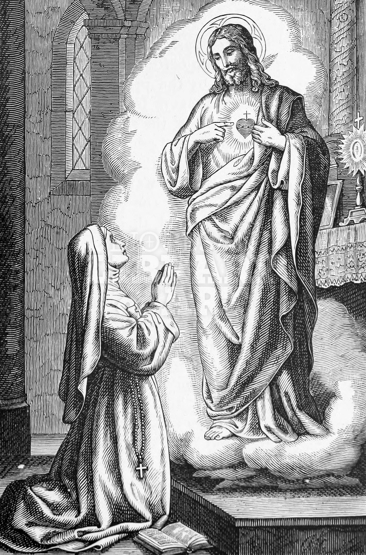 Appearance of Our Lord to Blessed Margaret Mary Alacoque