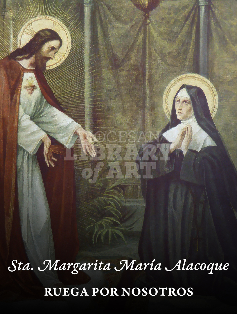Sta. Margarita María Alacoque, Ruega por Nosotros : Full Page