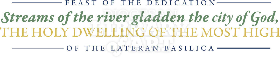 Streams of the river gladden the city of God...