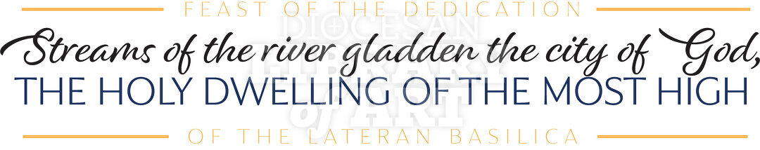 Streams of the river gladden the city of God...