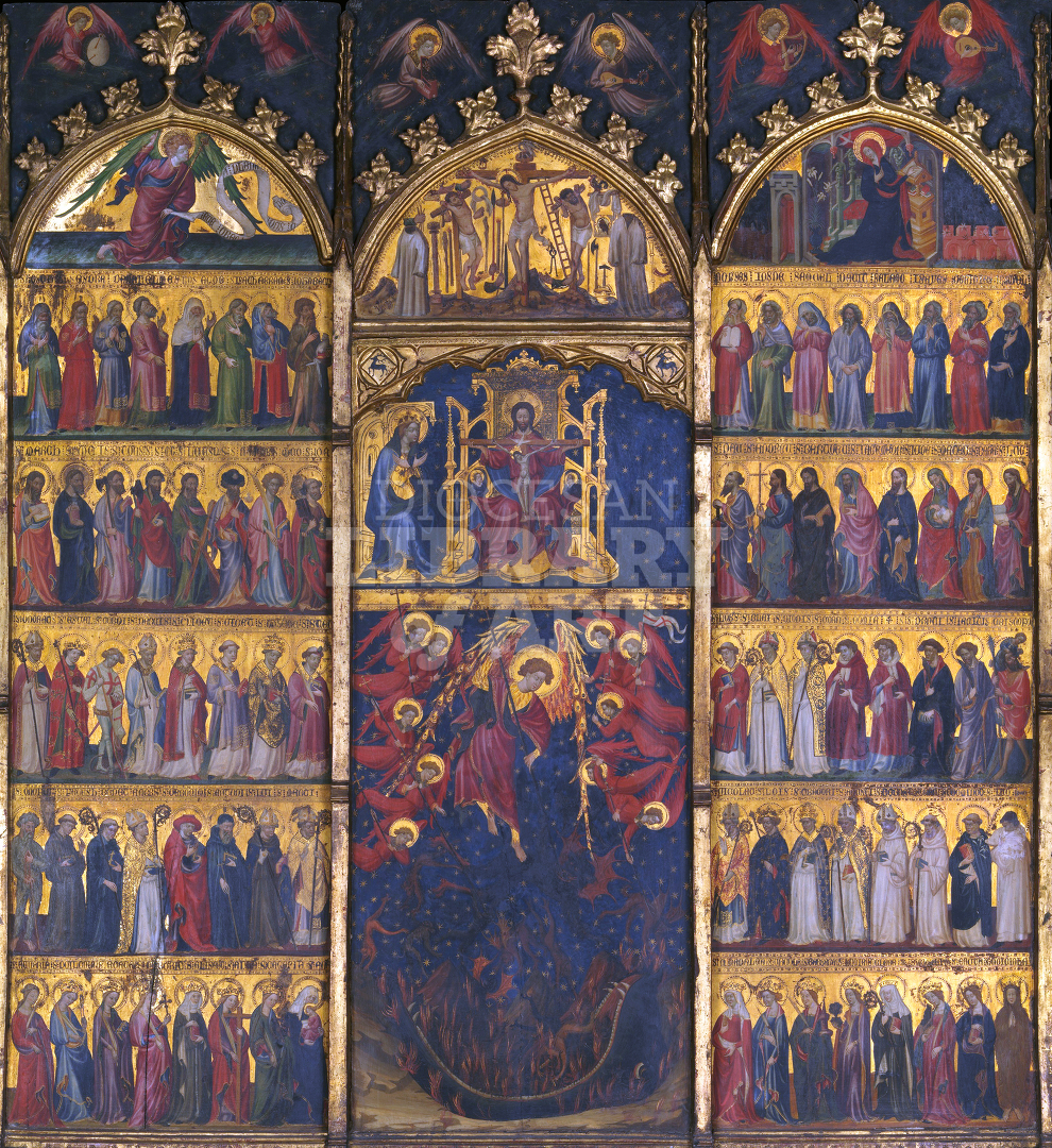 The Trinity Adored by All Saints