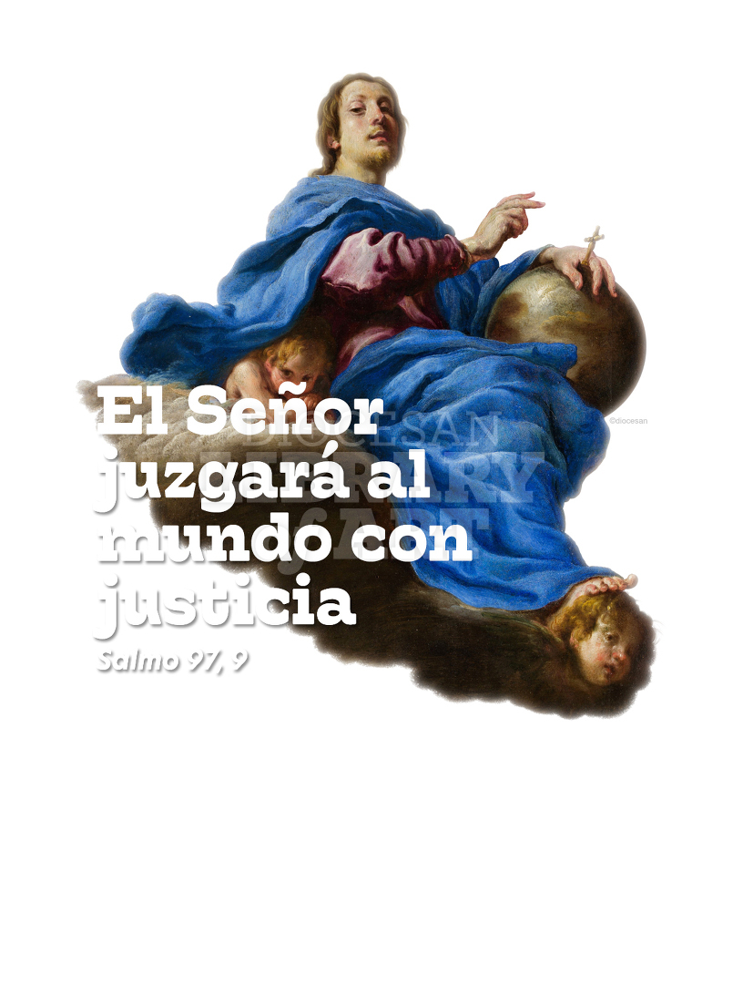 El Señor Juzgará Al Mundo Con Justicia Clipped : Cover