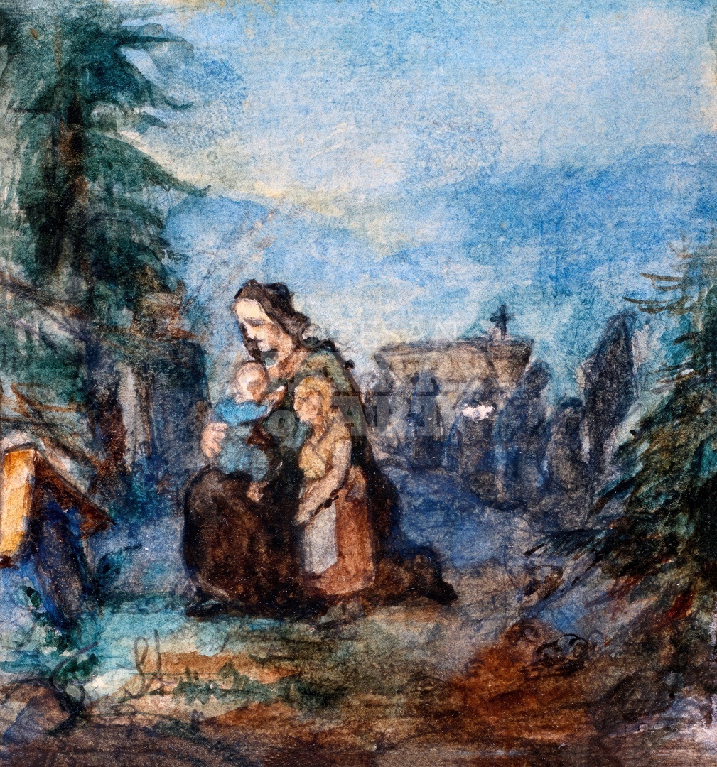 At the Grave
