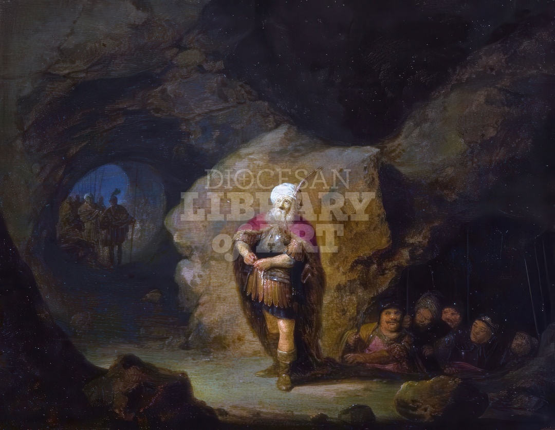 Episode from the Fight between Saul and David