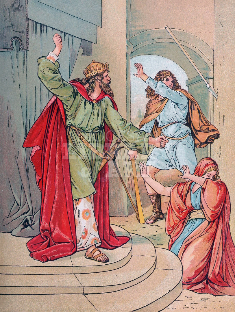 Saul Attempts the Life of David 