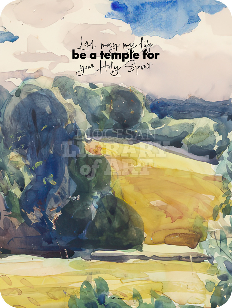 Temple For Your Holy Spirit. Contemporary : Full Page