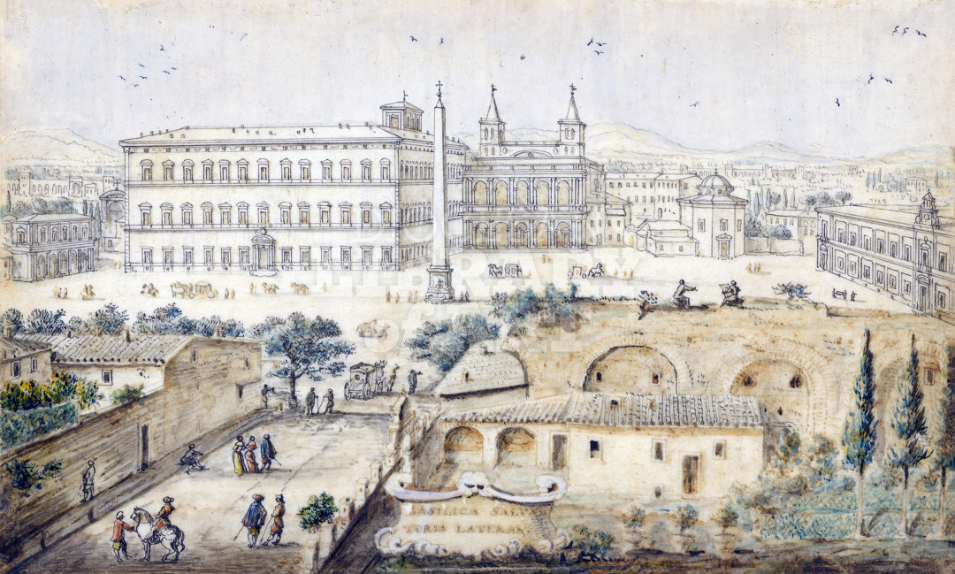View of Lateran, Rome