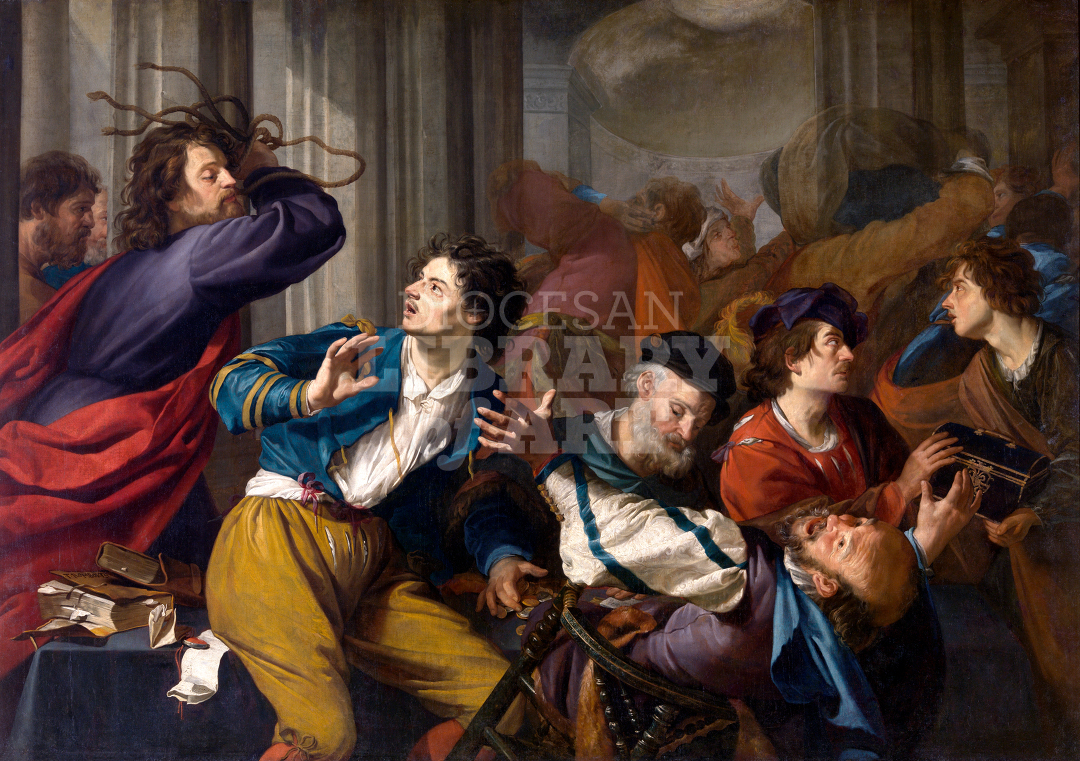 Christ Driving the Moneychangers from the Temple