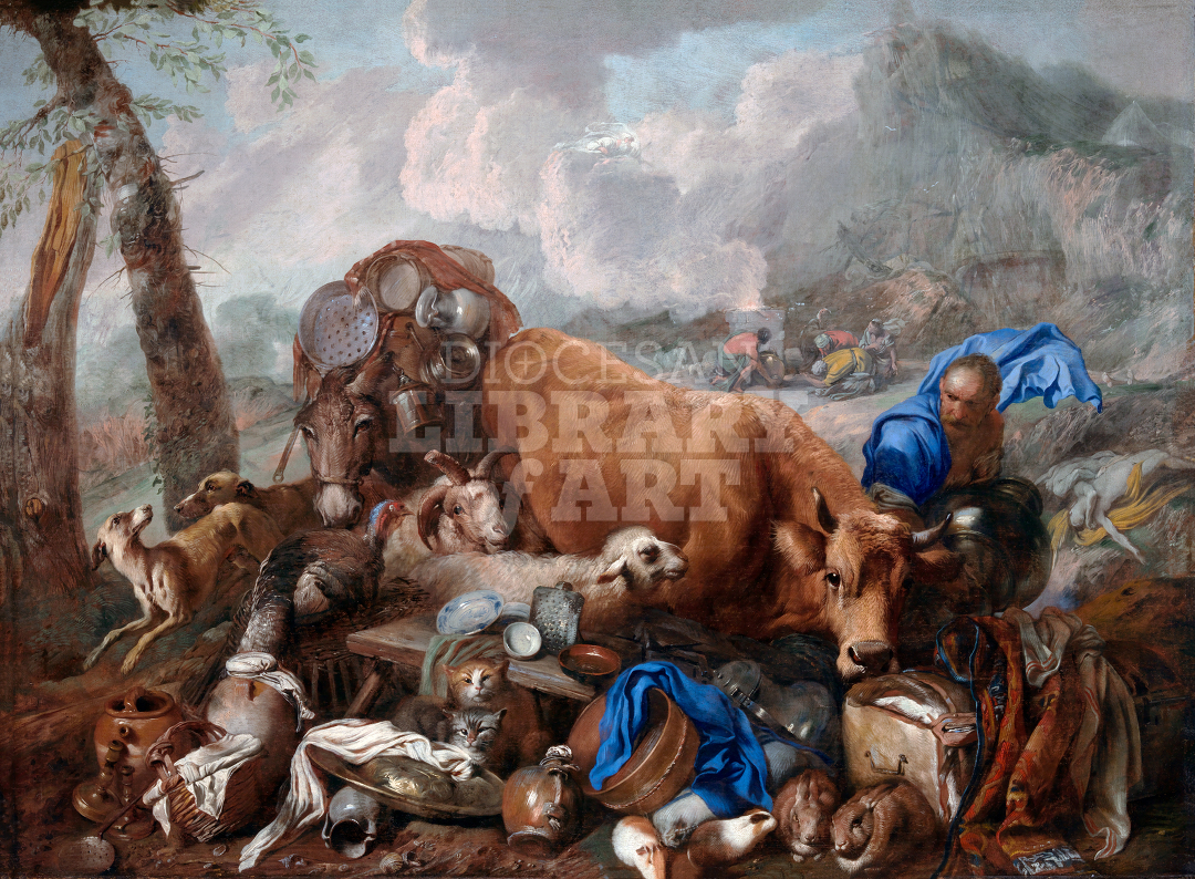 Noah’s Sacrifice After the Deluge