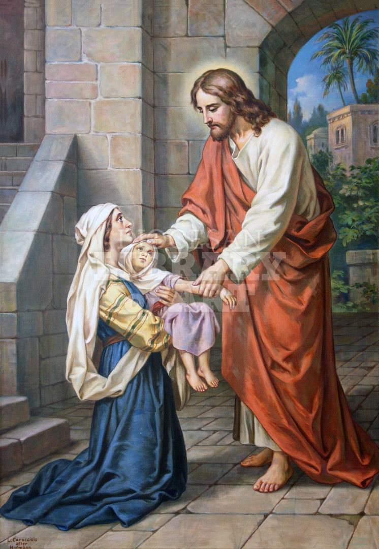 Jesus Healing the Sick
