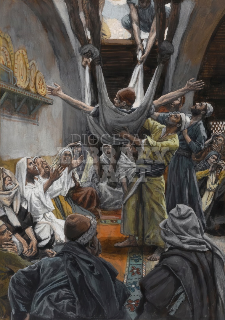 The Palsied Man Let Down Through the Roof