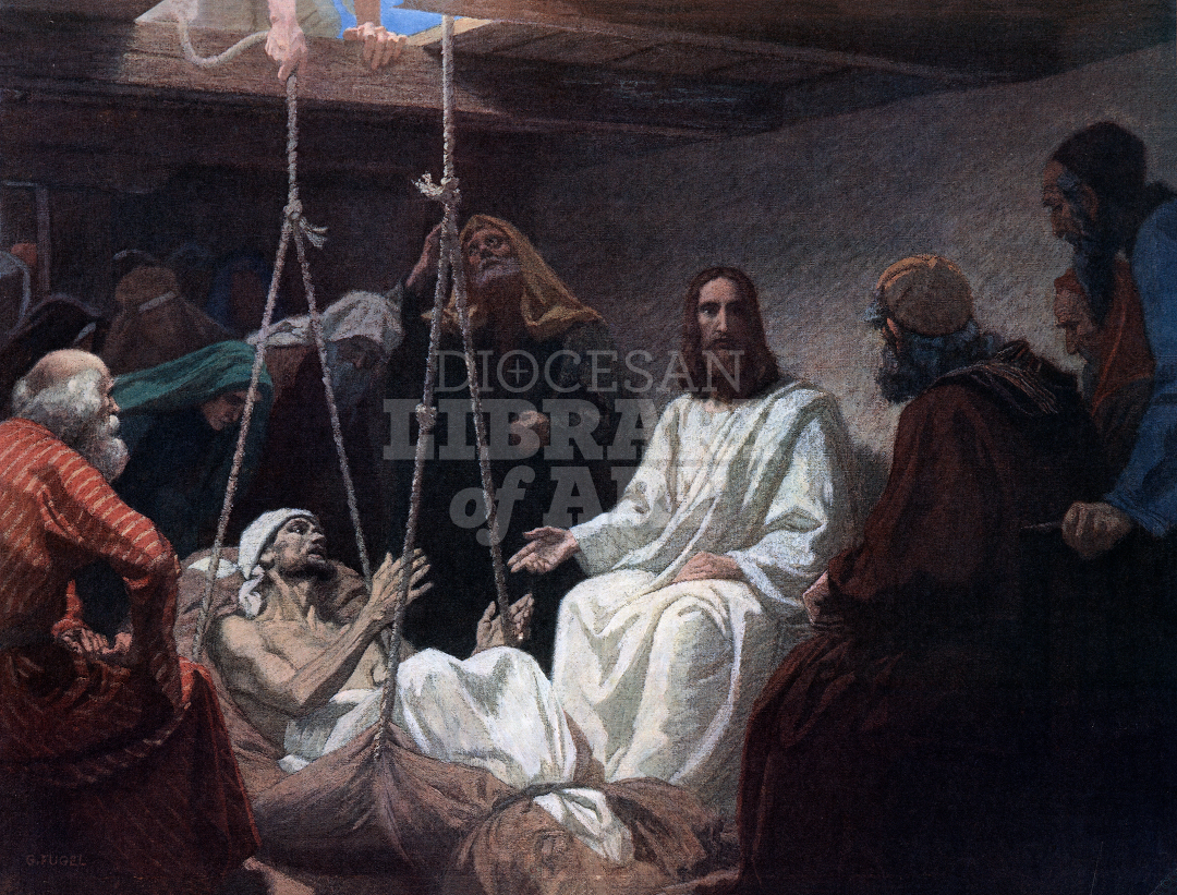 Jesus Heals the Crippled Man