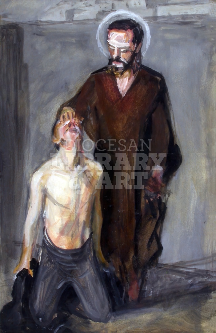 Christ Gives Sight to the Blind