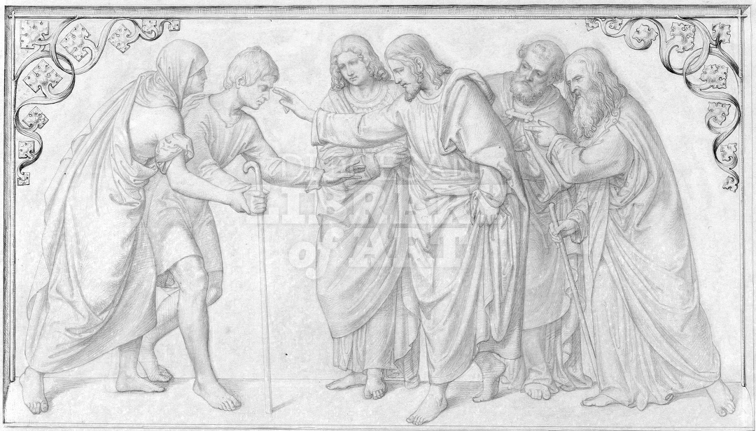 Christ Heals a Blind Man