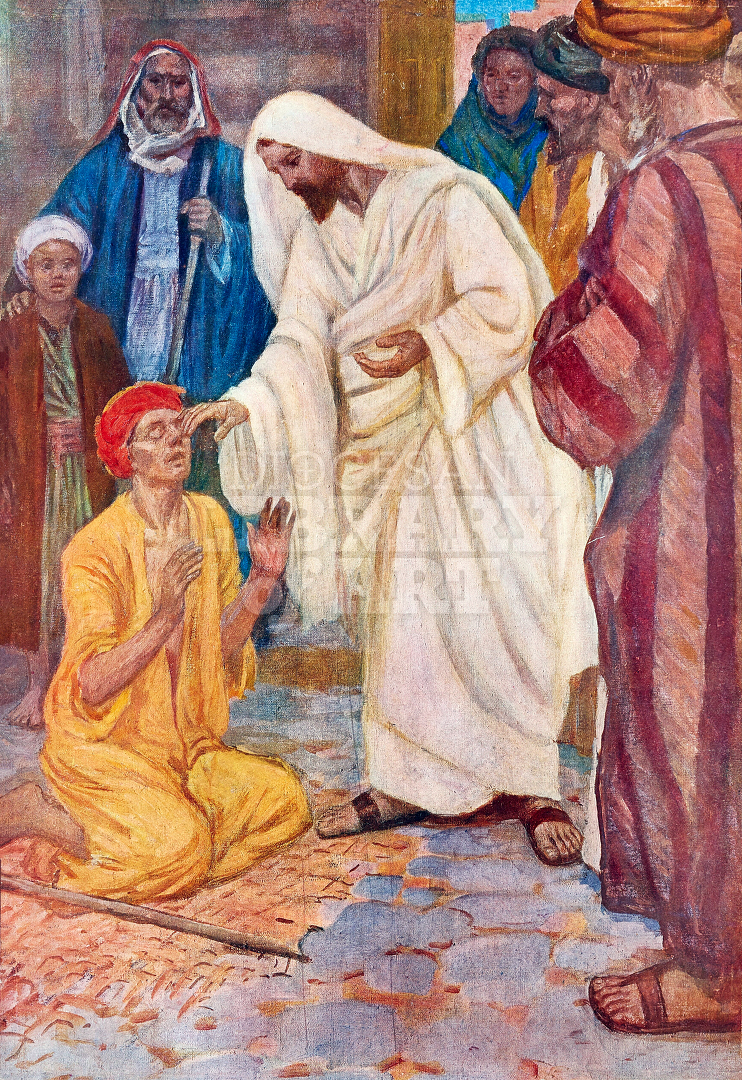 Jesus Restores Sight to the Blind