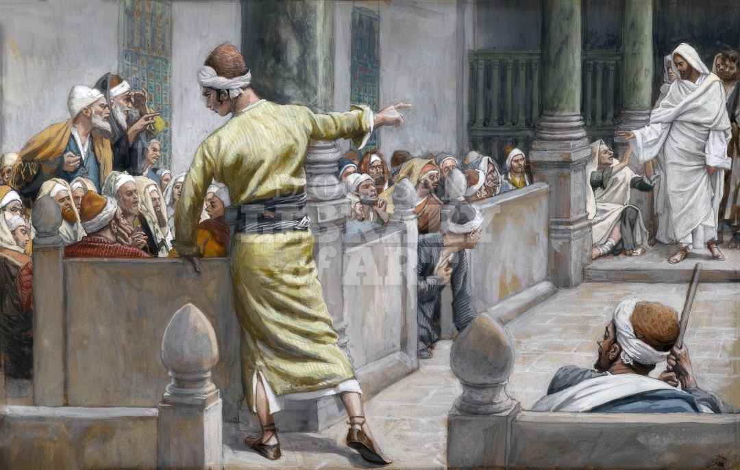 The Healed Blind Man Tells His Story to the Jews