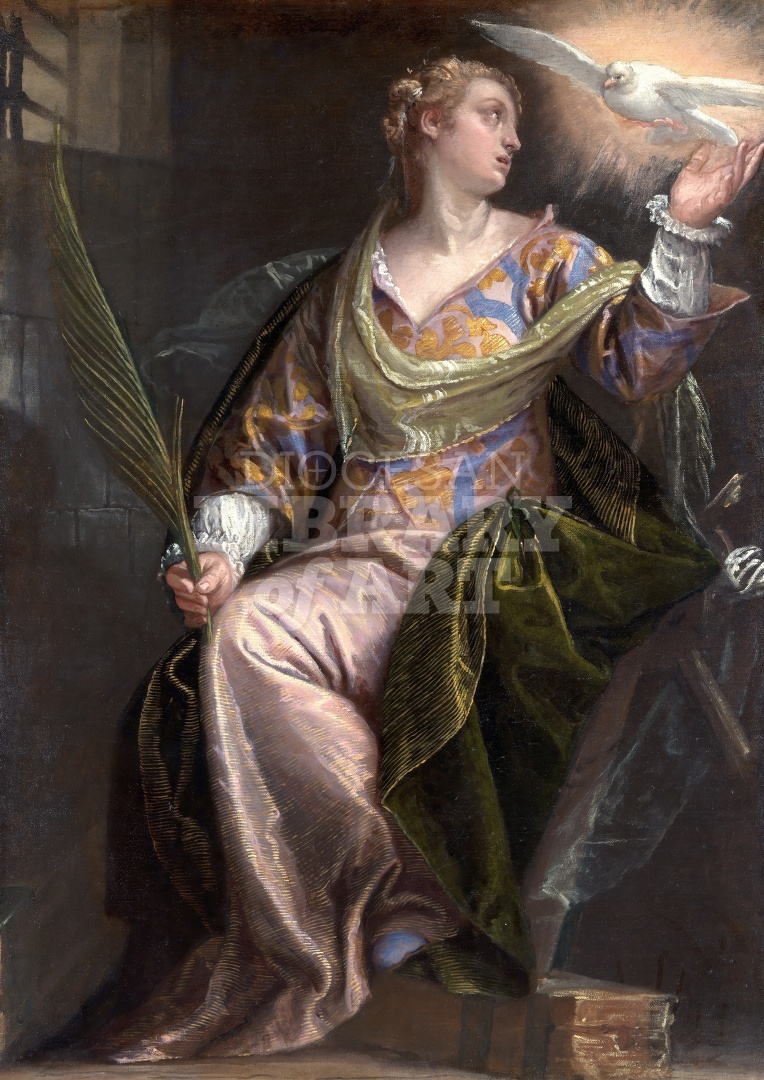 Saint Catherine of Alexandria in Prison