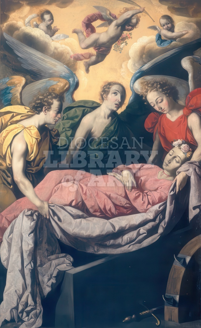The Entombment of St. Catherine of Alexandria on Mount Sinai