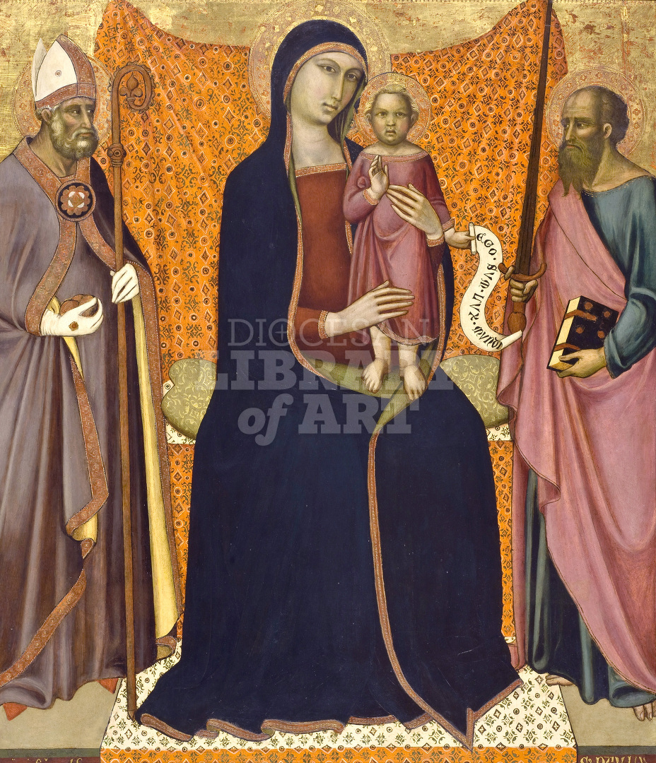 Madonna and Child with Saints Nicholas and Paul