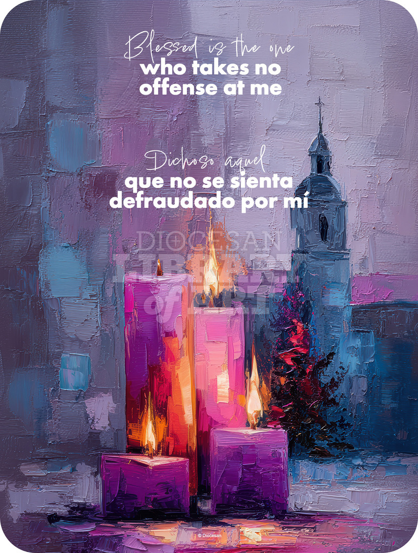 Blessed is the One. Bilingual, Contemporary : Full Page