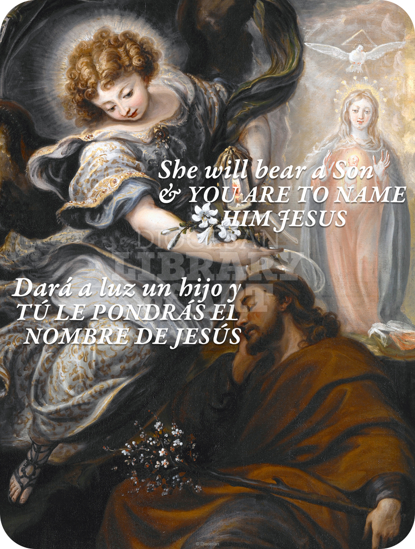 She Will Bear A Son Bilingual : Full Page