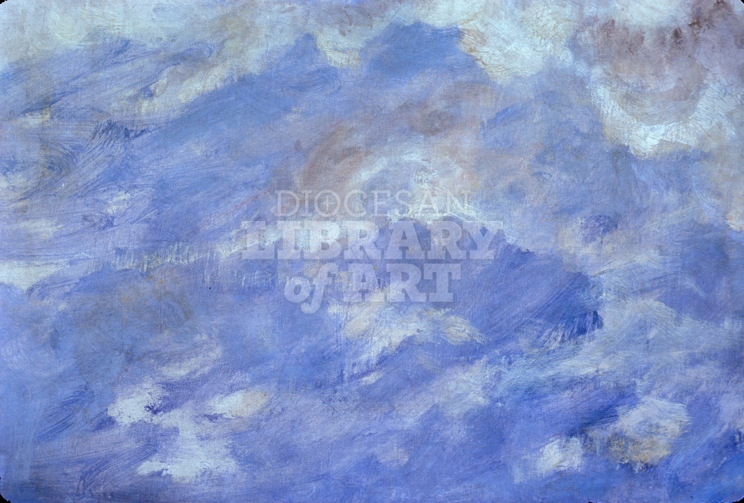 Cloud Study with Blue Sky