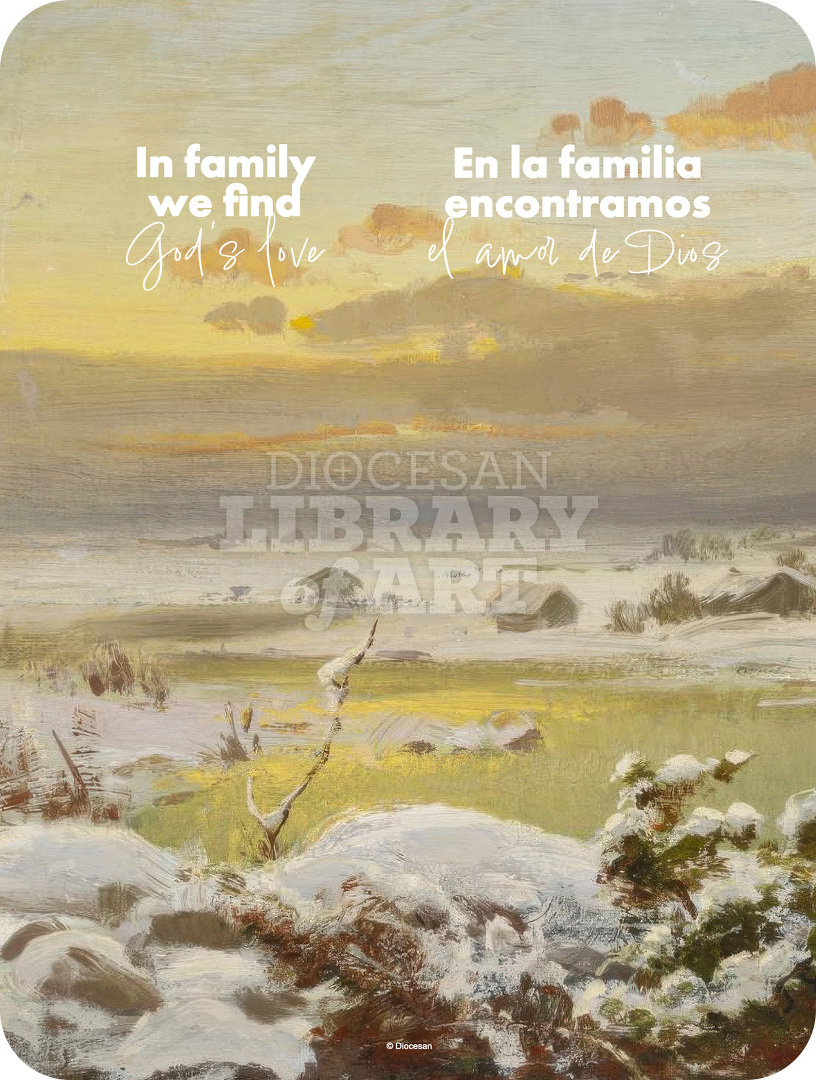 In Family We find. Bilingual, Contemporary : Full Page