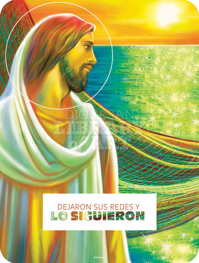 They Left Their Nets. Spanish, Vibrant : Full Page