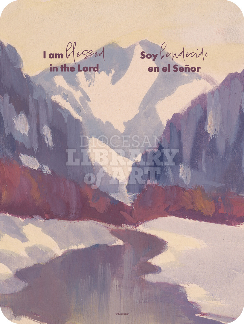 I Am Blessed In The Lord. Bilingual, Contemporary : Full Page