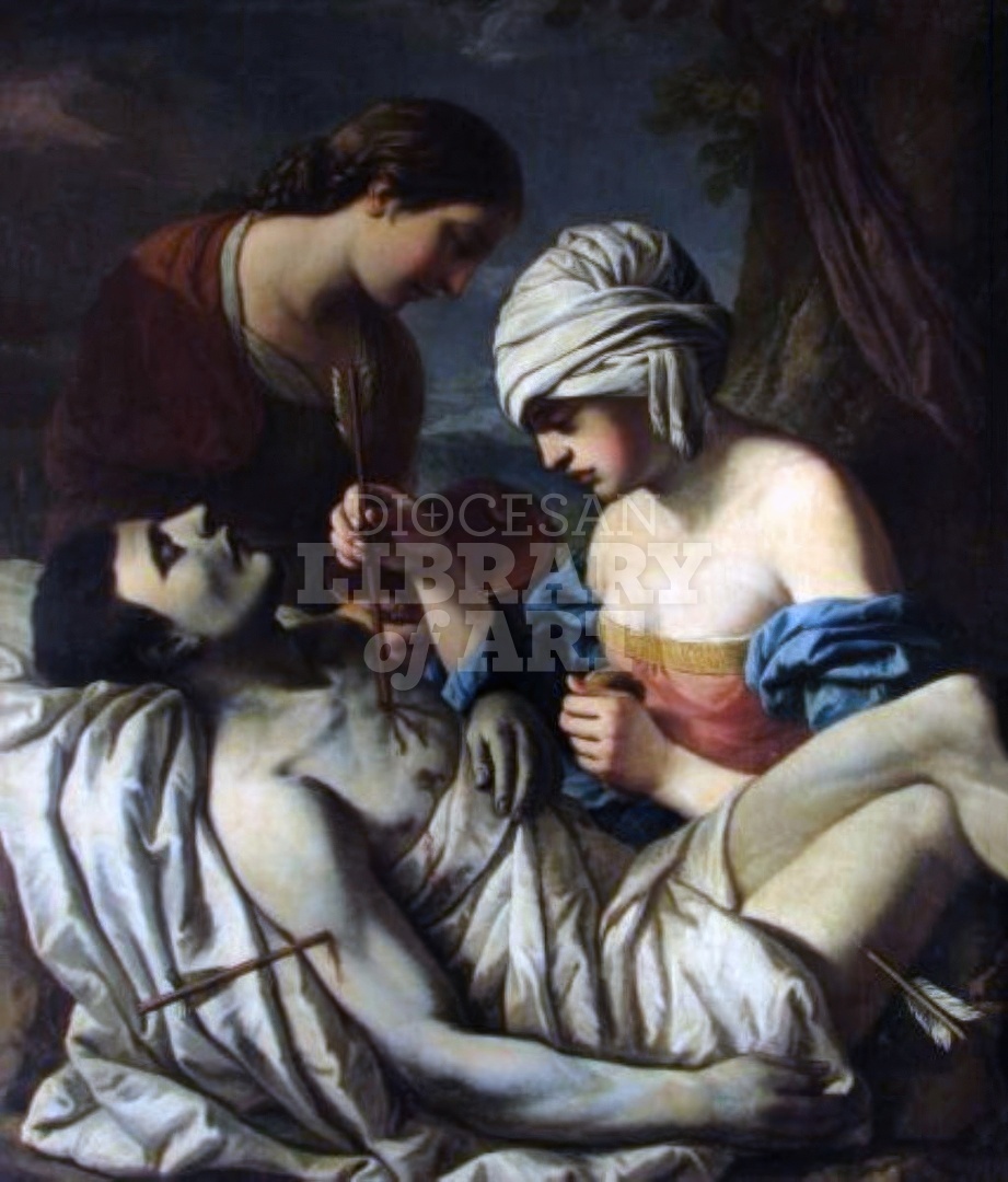 Saint Sebastian Cared for by Merciful Women