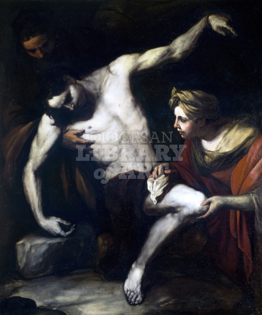 Saint Sebastian Tended by Saint Irene
