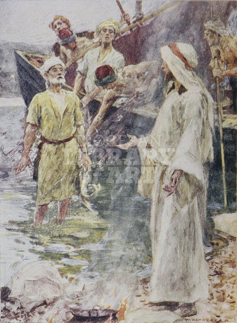 Jesus said unto them Come and Breakfast