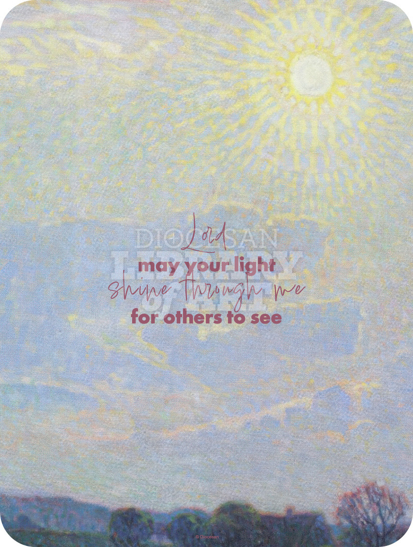 May Your Light Shine. Contemporary : Full Page