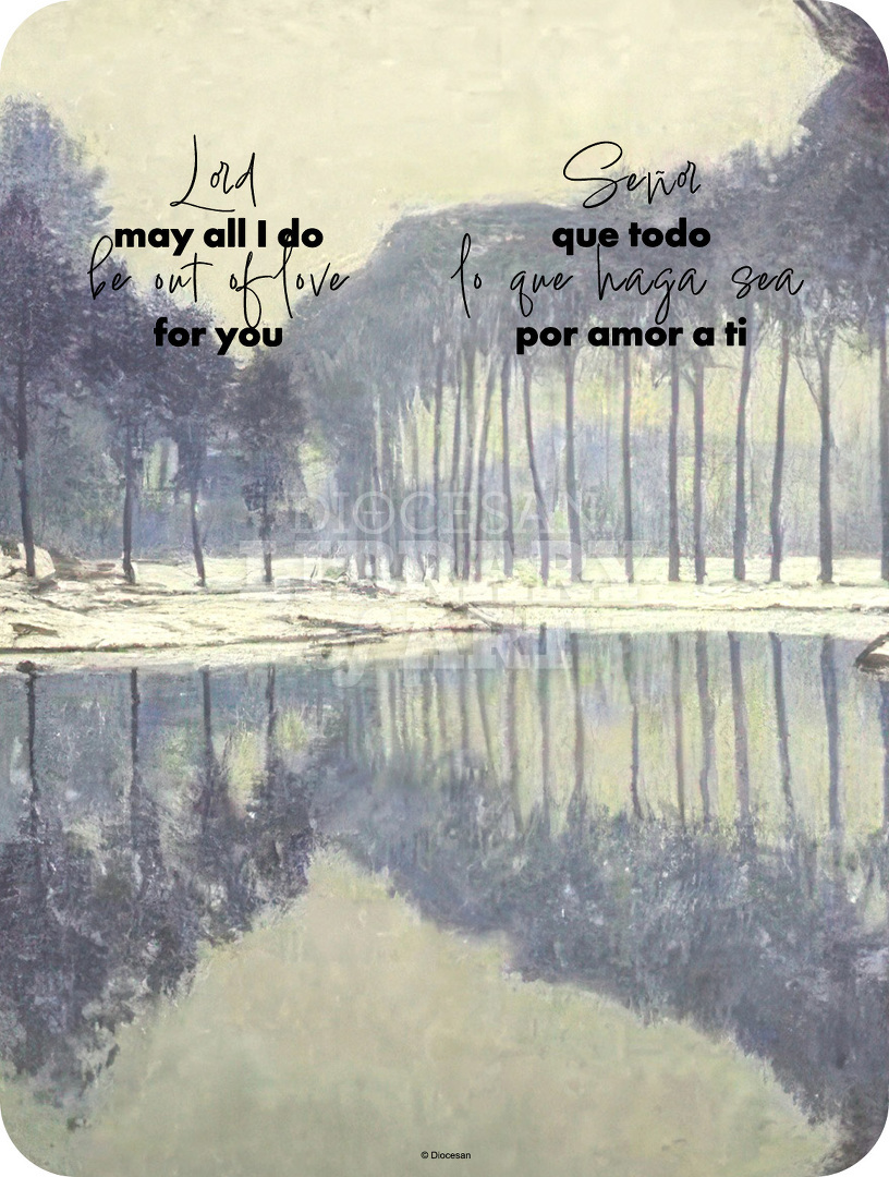 May All I Do Be Out Of Love. Bilingual, Contemporary : Full Page