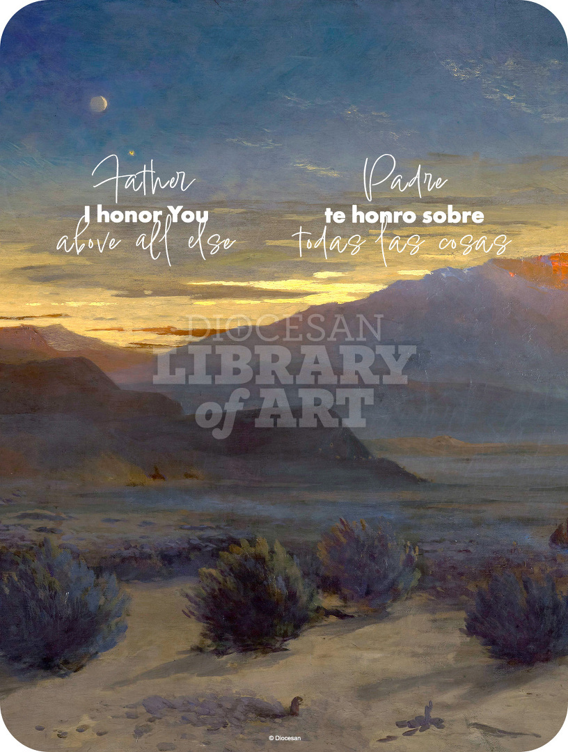 I Honor You. Bilingual, Contemporary : Full Page